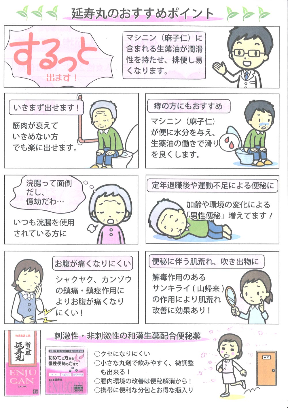 みぞぐち元気堂『延寿丸のおすすめポイント』