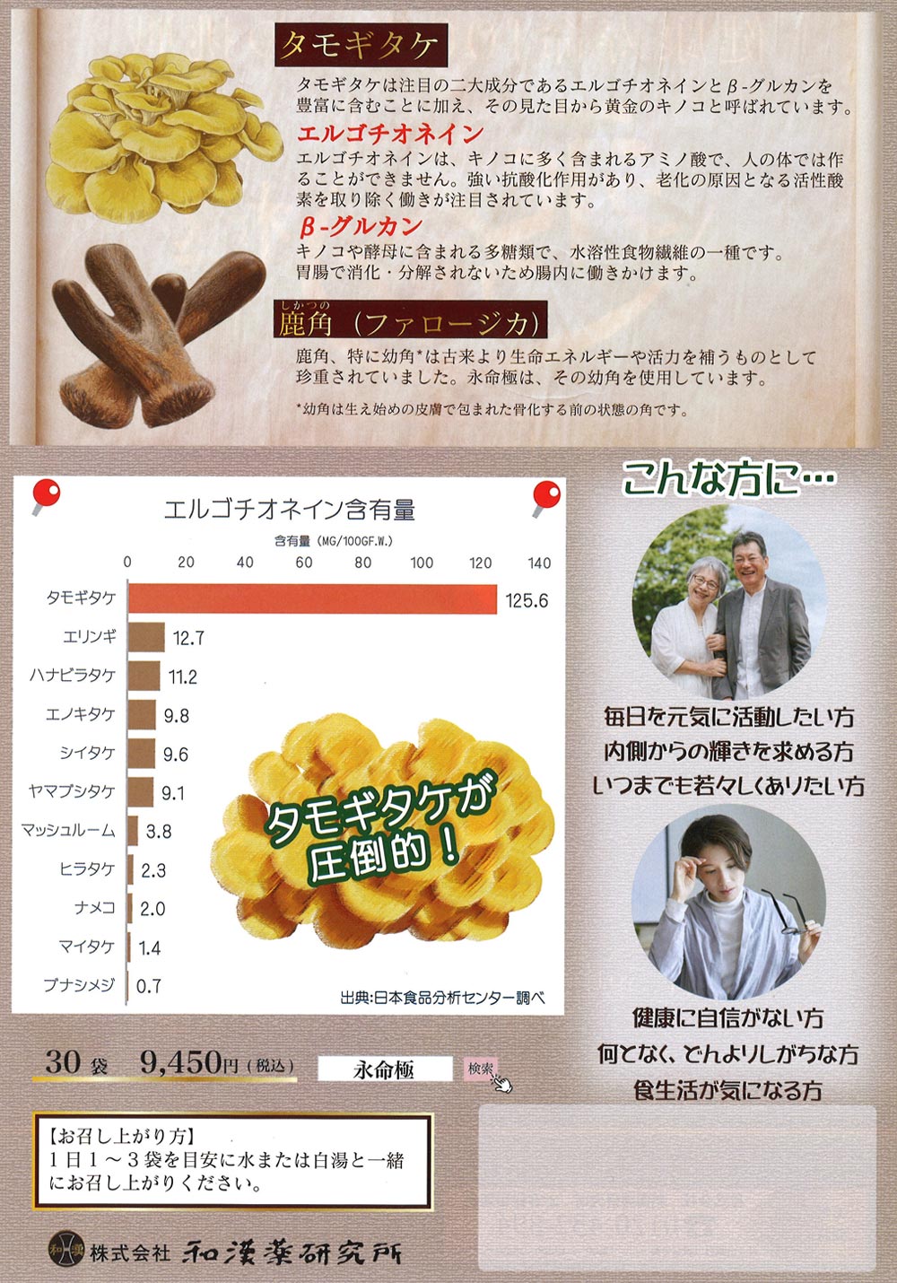 健康寿命100歳への挑戦（永命 極）